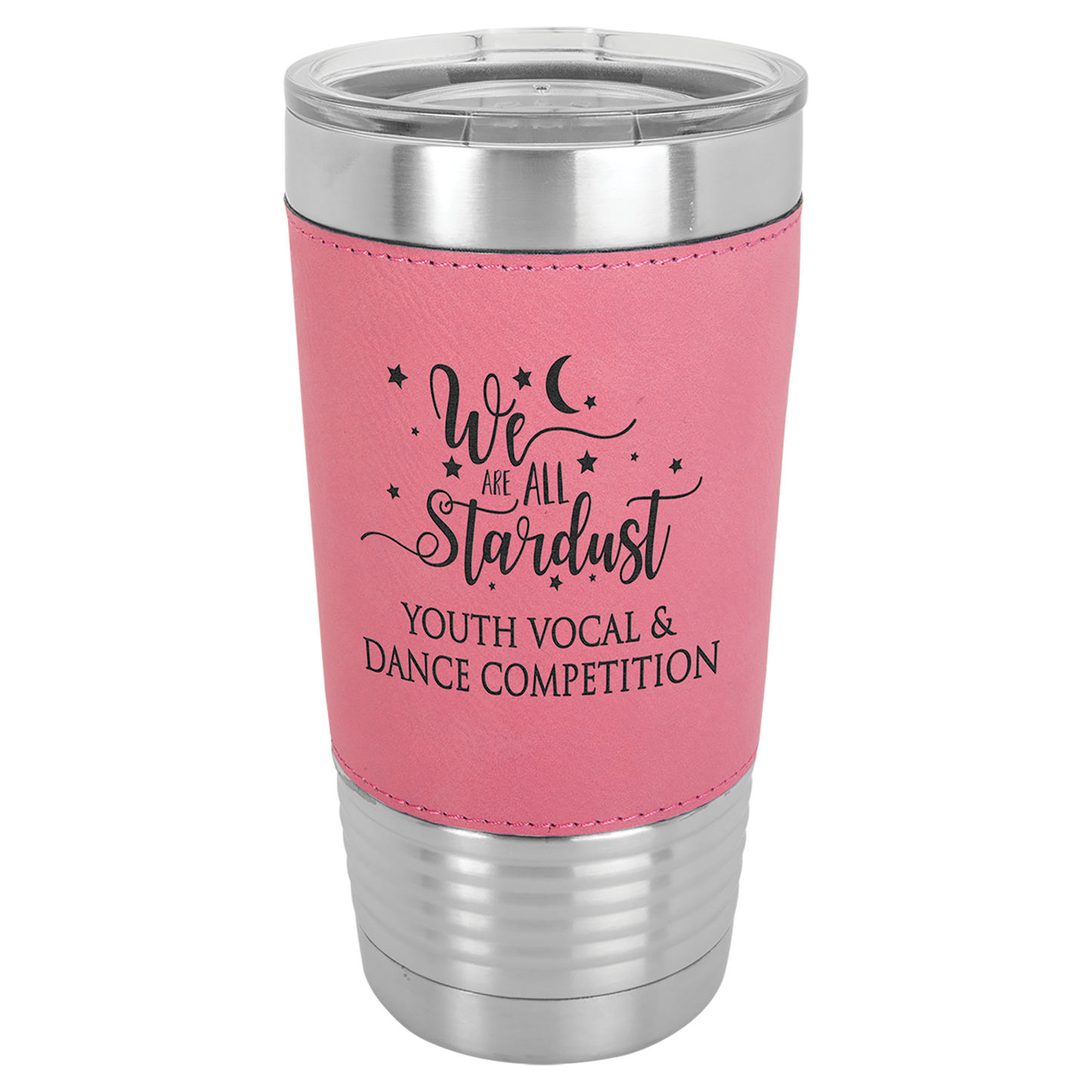 20 OZ LEATHERETTE GRIP TUMBLER WITH SLIDER LID